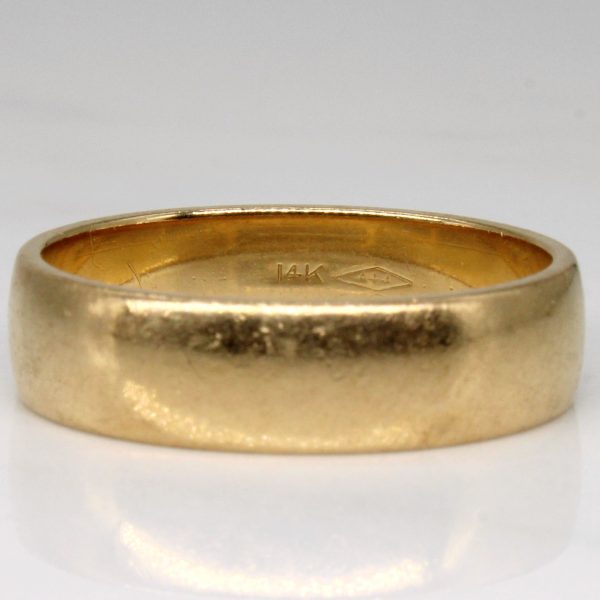 14k Yellow Gold Band | SZ 9.5 | For Discount