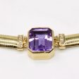 Amethyst & Diamond Necklace | 4.70ct, 0.06ctw | 18  | For Cheap