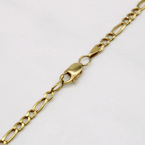 14k Yellow Gold Figarucci Chain | 30  | Online now