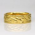 24k Yellow Gold Ring | SZ 7.75 | Discount