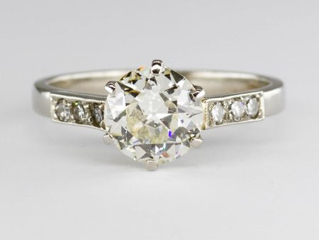 Antique Diamond Engagement Ring | 1.41ctw | SZ 6 | Online now