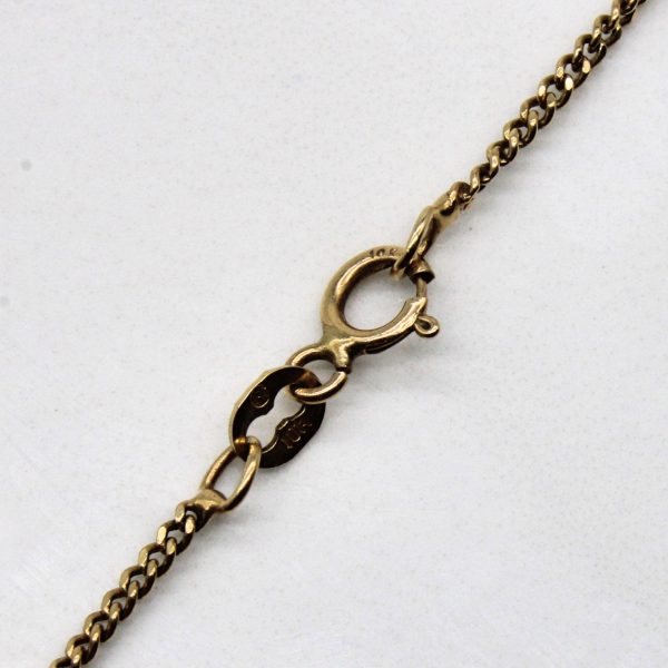 10k Yellow Gold Cuban Link Chain | 19  | Hot on Sale