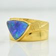 Black Opal Ring In Matrix Ring | 2.25ct  | SZ 9 | For Discount