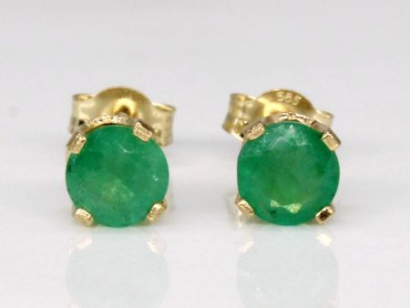 14k Emerald Earrings | 0.34ctw | Cheap