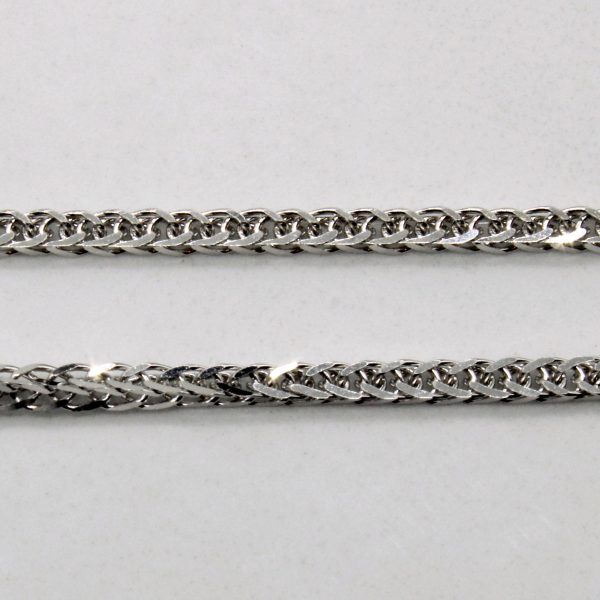 18k White Gold Chain | 20  | Discount