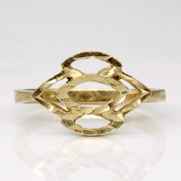 10k Yellow Gold Ring | SZ 5.75 | on Sale