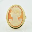 Cameo Shell Ring | 5.00ct | SZ 5.25 | Supply