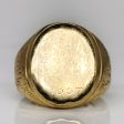 10k Yellow Gold Signet Ring | SZ 5.5 | Online Sale