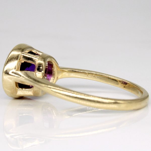 Amethyst Cocktail Ring | 3.30ct | SZ 8 | For Cheap