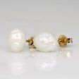 Baroque Pearl Earrings Fashion