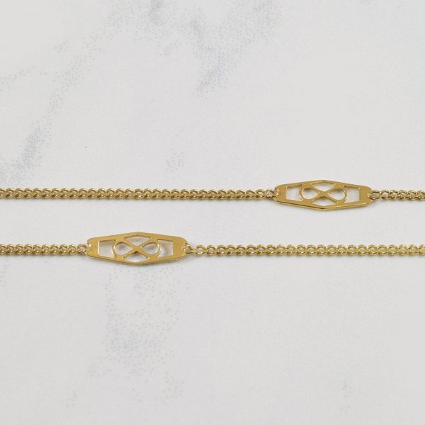 10k Yellow Gold Filigree Chain | 18  | Online Hot Sale