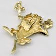 18k Yellow Gold Tasmanian Devil Pendant Discount