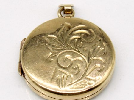 9k Yellow Gold Locket Cheap