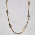 10k Yellow Gold Necklace | 14  | For Sale