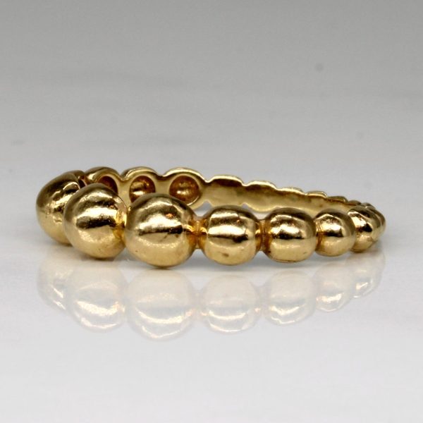 18k Yellow Gold Ring | SZ 8.25 | Online Hot Sale