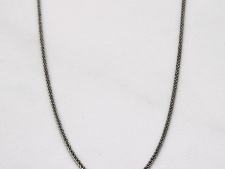 14k White Gold Birdcage Link Chain | 18  | Supply