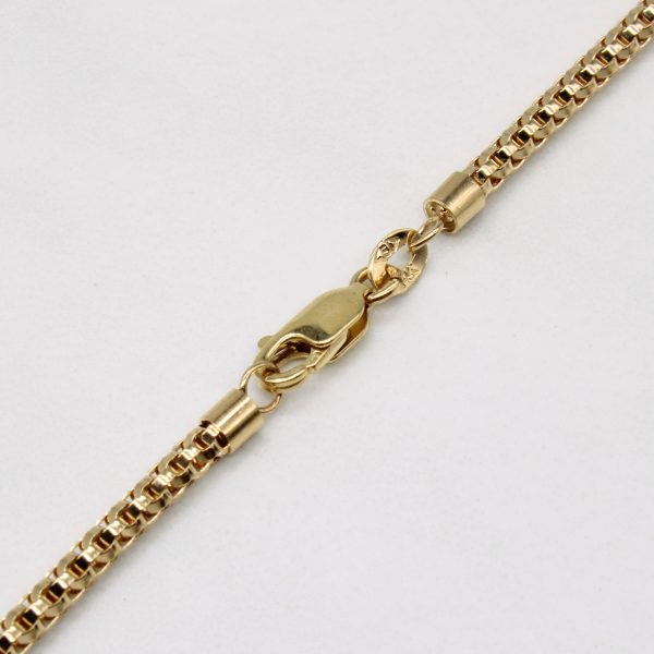 14k Yellow Gold Birdcage Link Chain | 20  | Supply