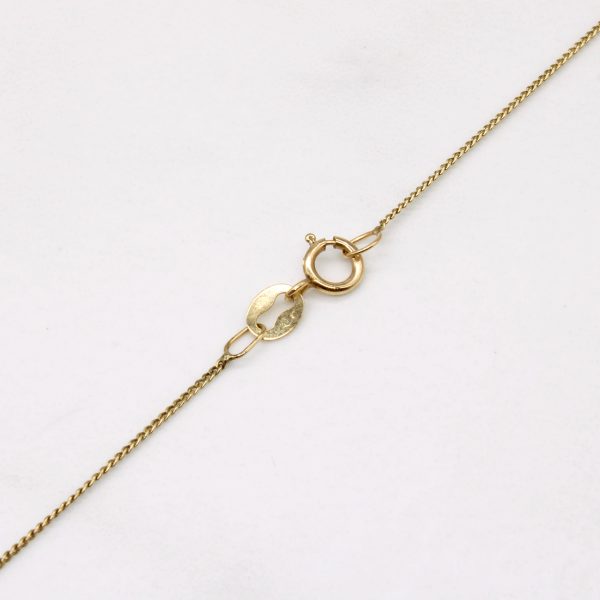 14k Yellow Gold Curb Chain | 16  | Online now