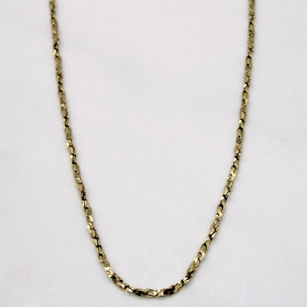 10k Yellow Gold Necklace | 18  | Supply