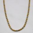 18k Two Tone Gold Bead Chain | 16  | Online Sale