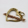 14k Two Tone Gold  I ♥ YOU  Pendant Supply