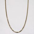 18k Yellow Gold Box Link Chain | 21  | on Sale