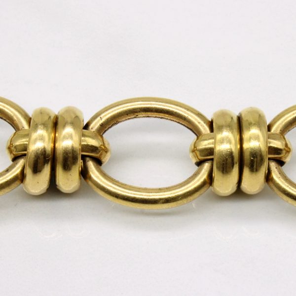 20k Yellow Gold Unique Link Bracelet | 8  | on Sale