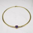 Amethyst & Diamond Necklace | 4.70ct, 0.06ctw | 18  | For Cheap