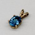 Blue Topaz Pendant | 0.80ct | For Sale