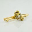 14k Yellow Gold Nugget Brooch | For Cheap