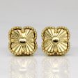 18k Yellow Gold Earrings Hot on Sale