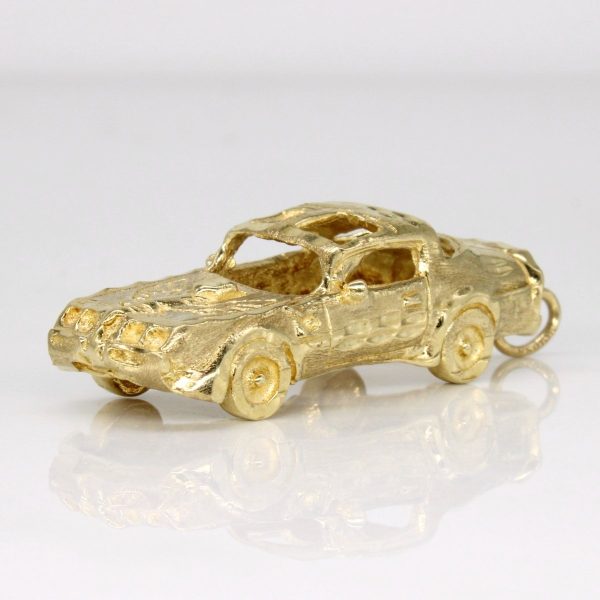 10k Yellow Gold Car Pendant Sale