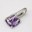 Amethyst & Diamond Pendant | 1.70ct, 0.02ctw | Hot on Sale