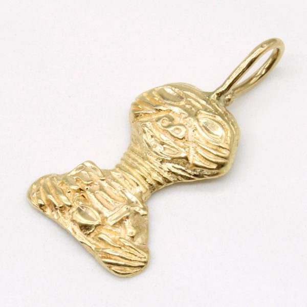 14k Yellow Gold E.T. Pendant For Cheap