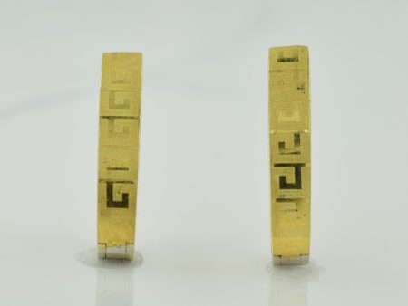 10k Two Tone Huggie Earrings | Online Sale