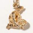 10k Yellow Gold Panner Charm Cheap