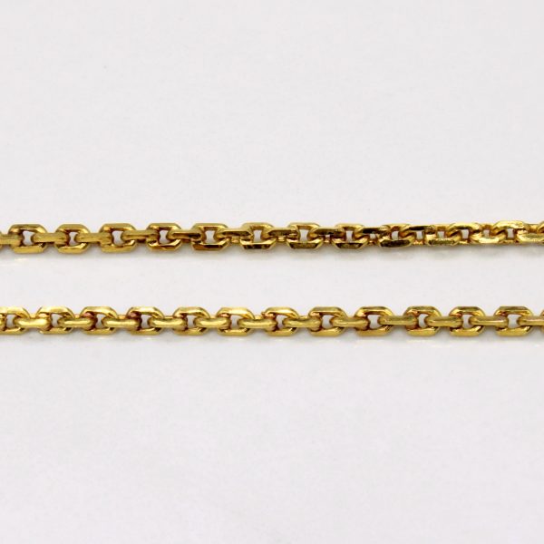 21k Yellow Gold Necklace | 26  | on Sale