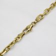 18k Yellow Gold Rectangle Link Chain | 24  | Sale