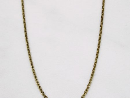 14k Yellow Gold Oval Link Chain | 18  | For Discount