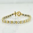 14k Two Tone Diamond Bracelet | 0.75ctw | 7  | Online