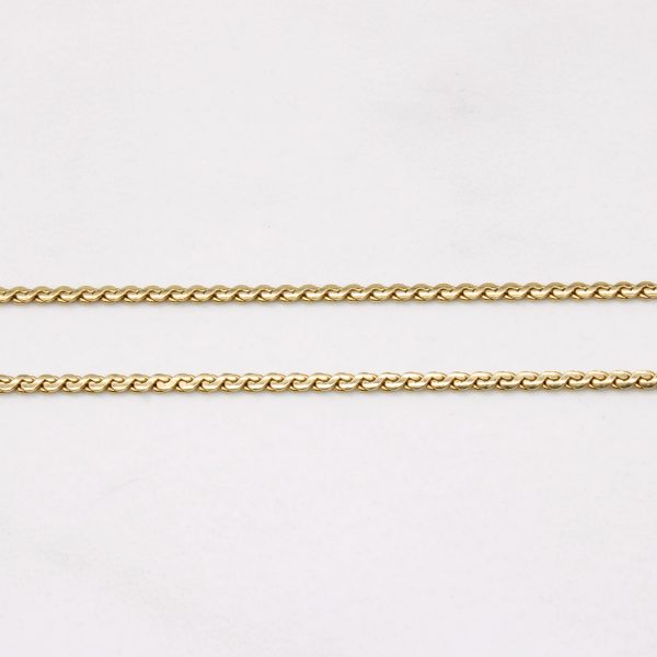 10k Yellow Gold S Link Choker | 15  | For Discount