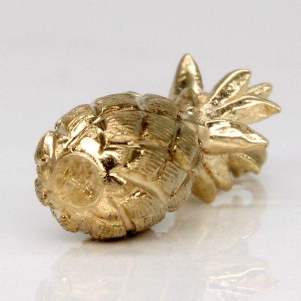 14k Yellow Gold Pineapple Pendant Online