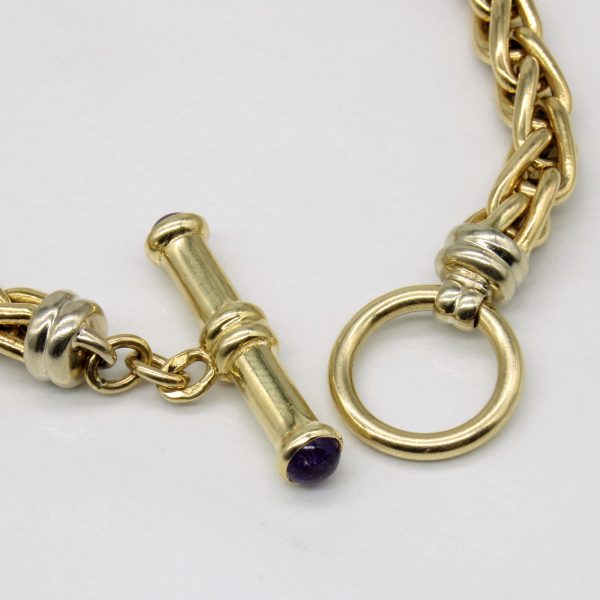 Amethyst Clasp Necklace | 0.70ctw | 20  | For Discount