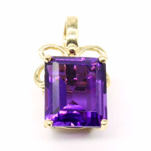 Amethyst Pendant | 5.76ct | For Discount