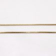 10k Yellow Gold Box Link Chain | 22  | For Discount