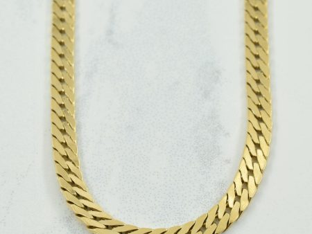 10k Yellow Gold Cuban Link Chain | 22  | For Discount