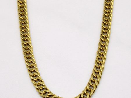 18k Yellow Gold Cuban Link Chain | 20  | Discount