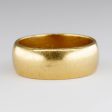 14k Gold Wide Band | SZ 6.25 | on Sale