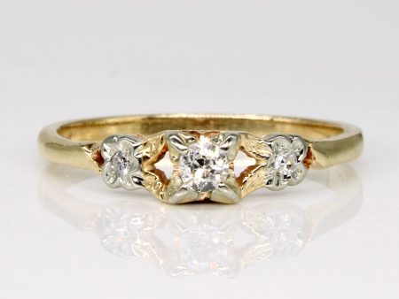 Vintage Diamond Ring | 0.11ctw | SZ 7 | Discount