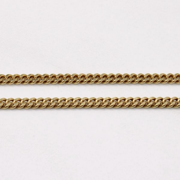 10k Yellow Gold Cuban Link Chain | 24  | Fashion